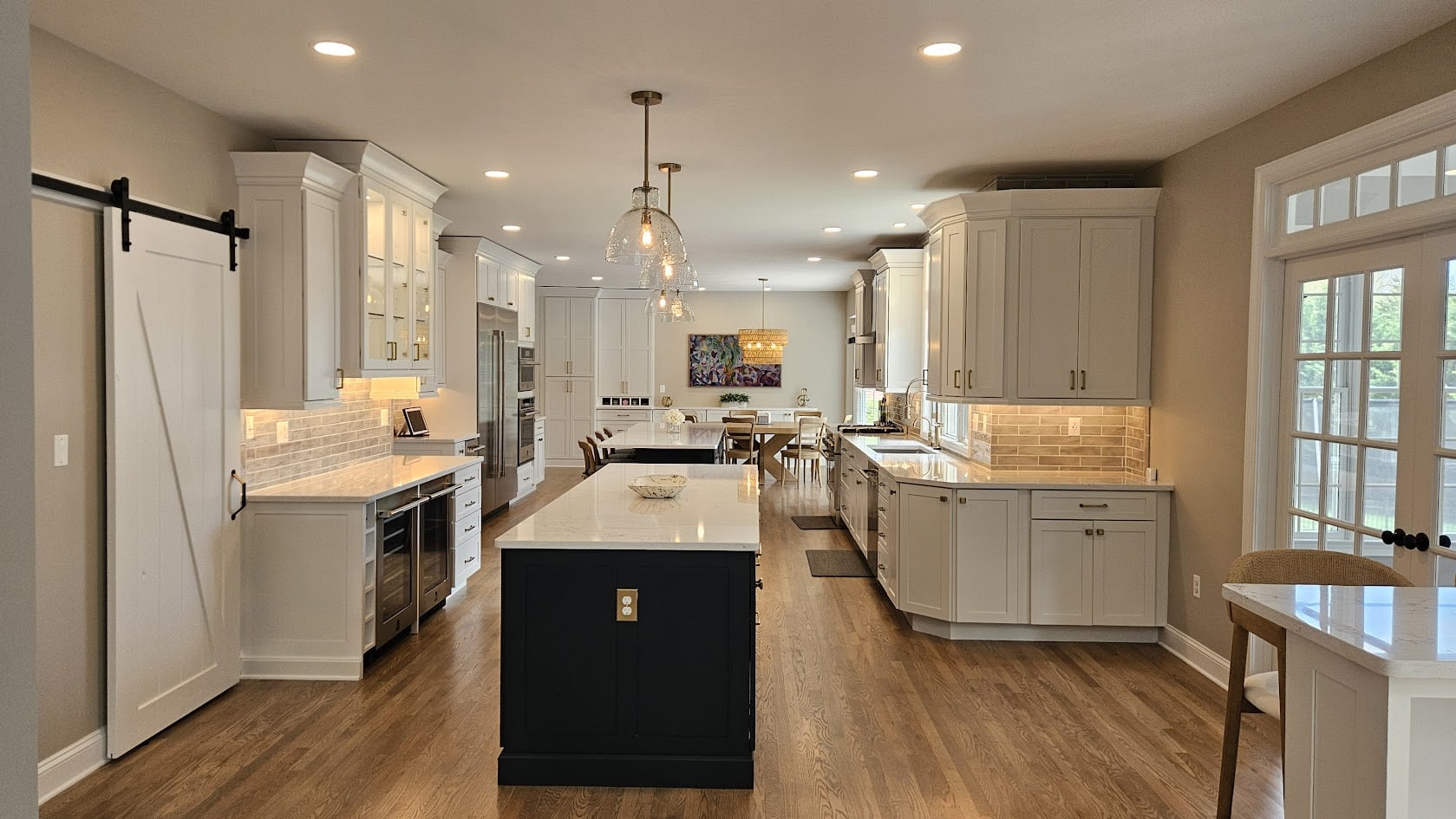 Traditional Transitional Kitchen Remodel by Post & Beam Design/Build project photo 2