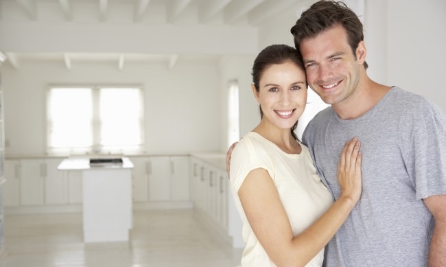 Home-Remodel-Phoenix-MD-Couple-In-Kitchen
